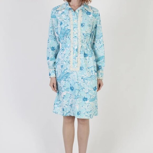 Authentic 60s The Lilly Pulitzer Shift Dress, Vintage Mod Designer - Picture 3 of 10